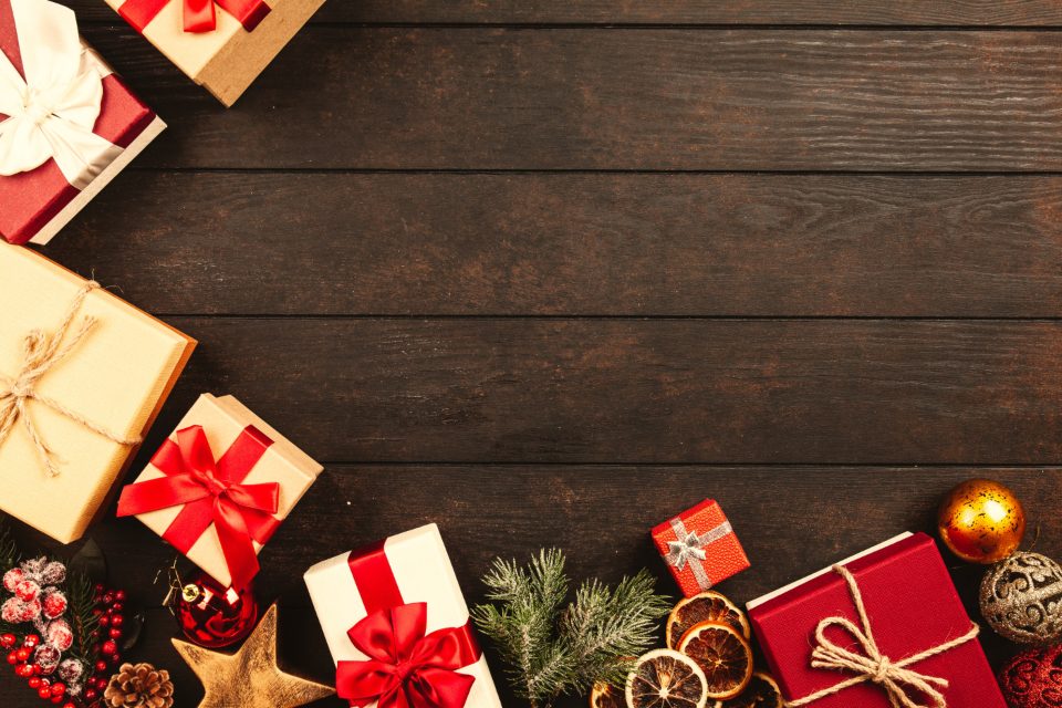 Illustrative photograph of gift Box