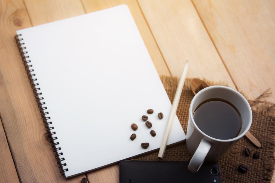Illustrative photograph of home Desk
