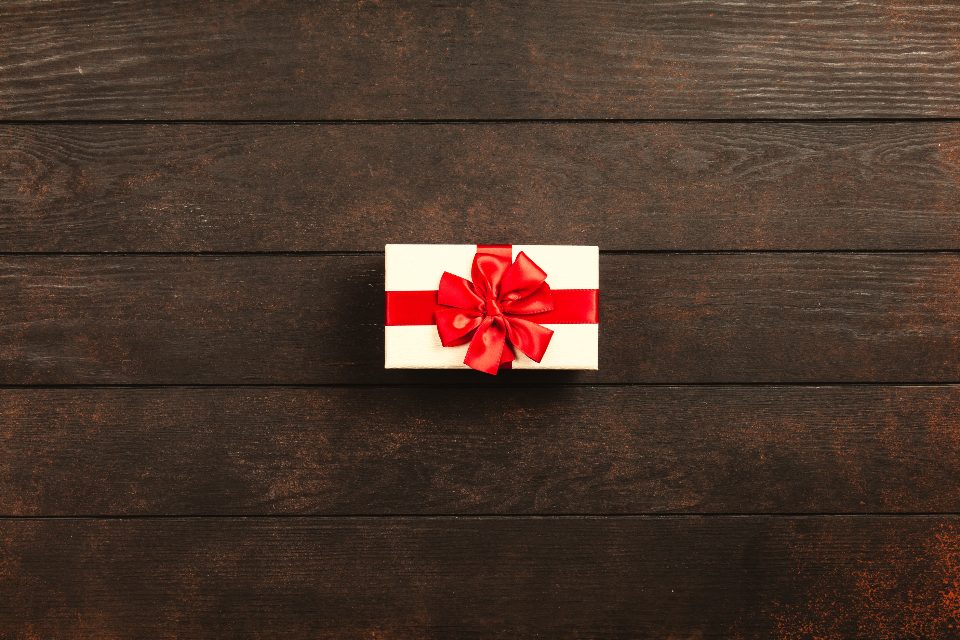 Illustrative photograph of gift Box